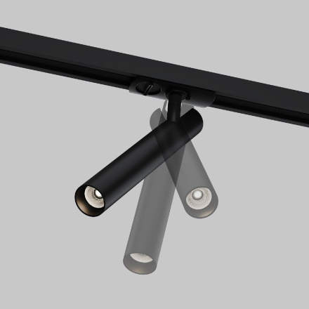 Трековый однофазный светильник Maytoni Focus T TR141-1-6W3K-M-B