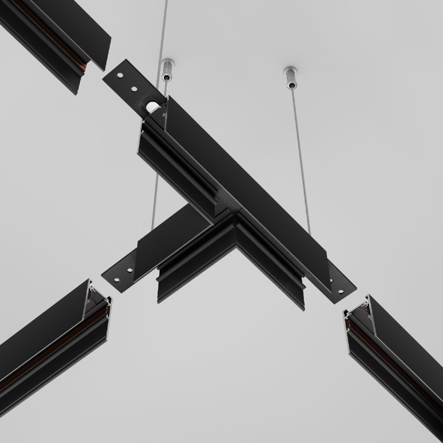 Коннектор Т-образный Maytoni Technical Accessories for Exility TRA034CT-41B