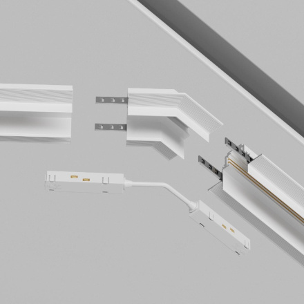 Угол-соединитель для трека Maytoni Technical Accessories for tracks Gravity TRA010CLO-42W