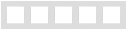 Рамка на 5 постов Эра Классик 12-5205-01М Б0067766