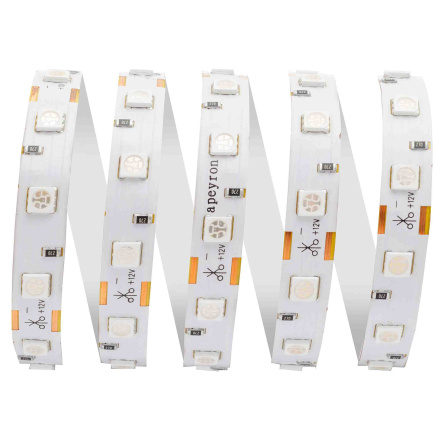 Светодиодная лента Apeyron 12В СТ 14,4Вт/м smd5050 60д/м IP20 5м синяя 50BL