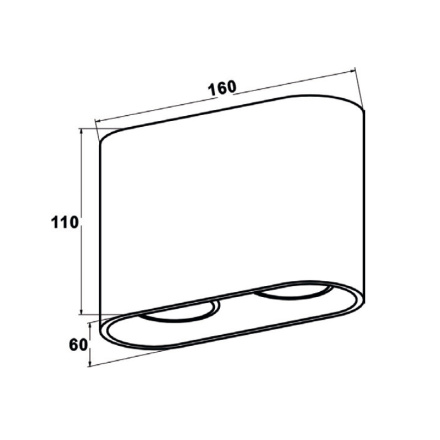 Потолочный светильник Zumaline RONDUO SL ACGU10-062