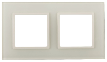 Рамка на 2 поста Эра Elegance 14-5102-02 Б0034489