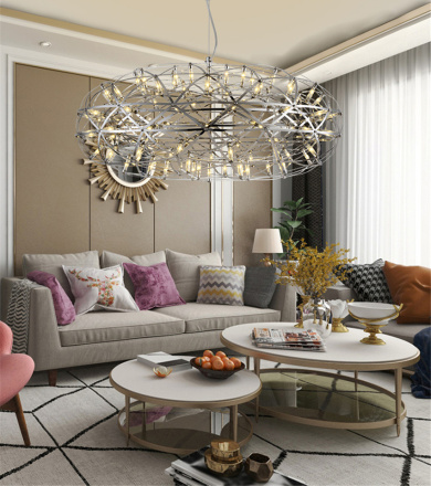 Подвесная люстра Delight Collection 9027TR/D750 silver