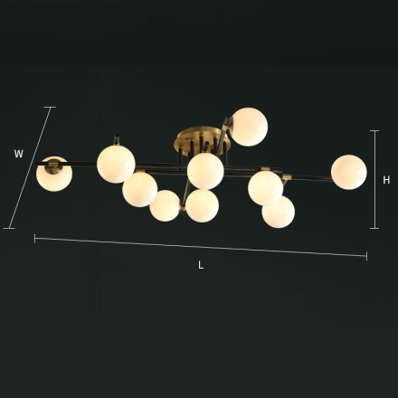 Потолочная люстра ImperiumLoft Maryon 207941-23