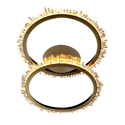 Потолочная люстра Delight Collection Quartz Halo MX20020154-2A satin gold