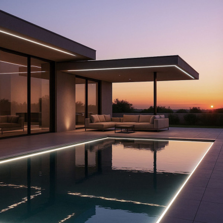 Светодиодная лента Elektrostandard 24В COB 14Вт/м 6500K 5м IP68 4690389216664 a070532