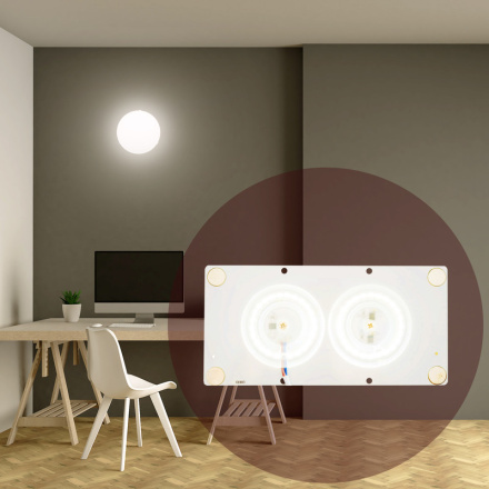 Светодиодная плата Apeyron 220В 2835 24Вт 2700К IP20 02-21