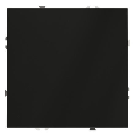 Выключатель одноклавишный Voltum S70 VLS010108 (черный матовый)