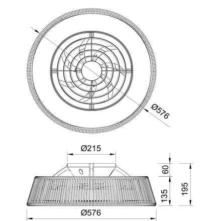 Люстра-вентилятор Mantra Polinesia 8230