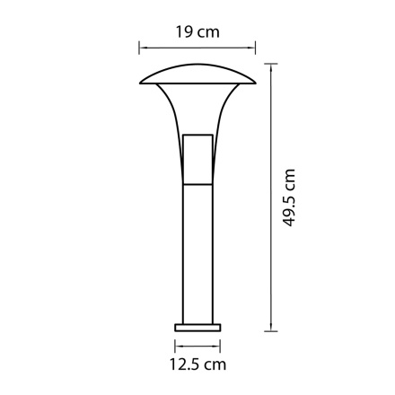 Уличный светодиодный светильник Lightstar Arroto 378937