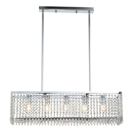 Люстра на штанге Indigo Sfarzo 12005/5RL Chrome V000280