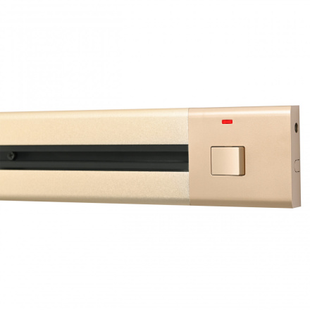 Накладной шинопровод с выключателем Arte Milano Am-track-sockets 385201TOB/100 Gold