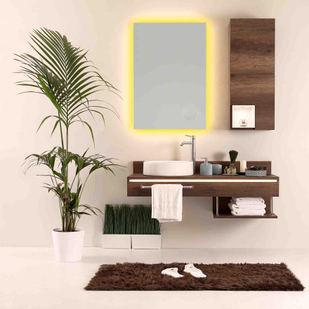 Светодиодная лента Apeyron 12В СТ 4,8Вт/м smd3528, 60д/м IP67 (НАНО) 5м желтая 00-83