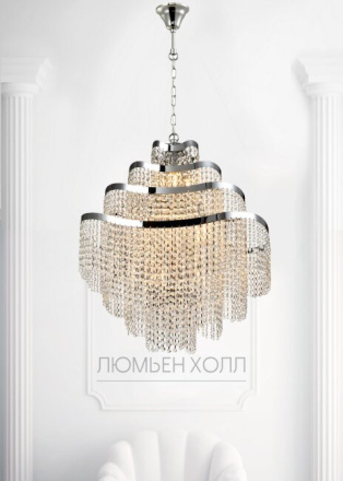 Подвесная люстра Lumien Hall Markellin LH0040/12H-NK-CL