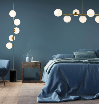 Люстра на штанге Lumina Deco Fredica LDP 6030-7 MD