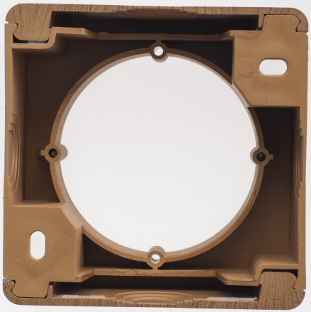 Коробка наружного монтажа Systeme Electric Glossa Дерево Дуб GSL000500