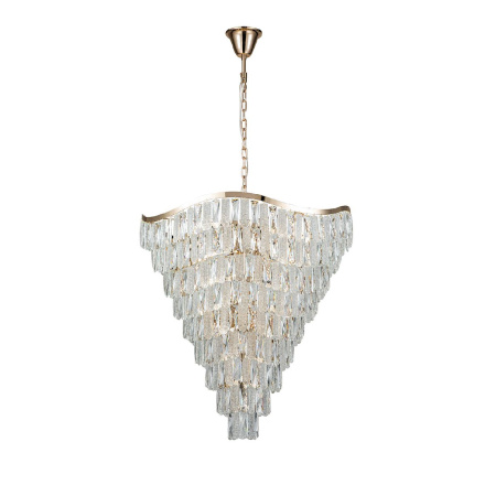 Подвесная люстра Indigo Ambra 12030/13P Gold V000395
