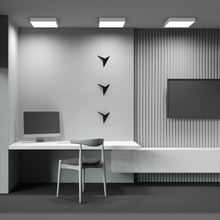 Потолочный светильник Maytoni Zon C032CL-45W3K-SQ-W