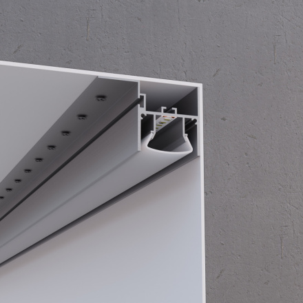 Алюминиевый профиль для натяжного потолка Apeyron 08-54