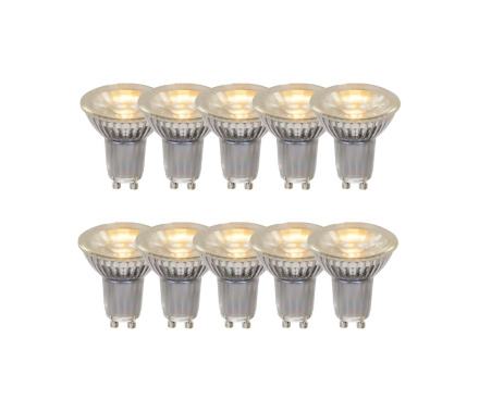 Светодиодная лампа (10 шт.) Lucide GU10 5W 2700K 49008/10/60