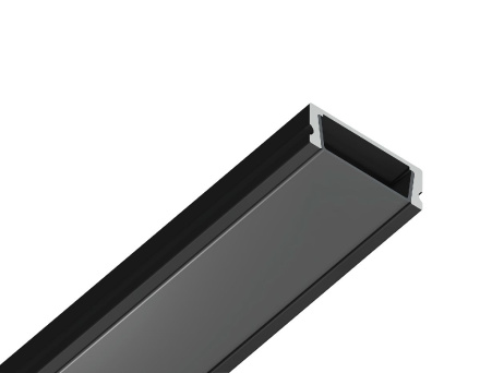 Алюминиевый накладной профиль Ambrella Light Alum Profile GP1700BK/BK