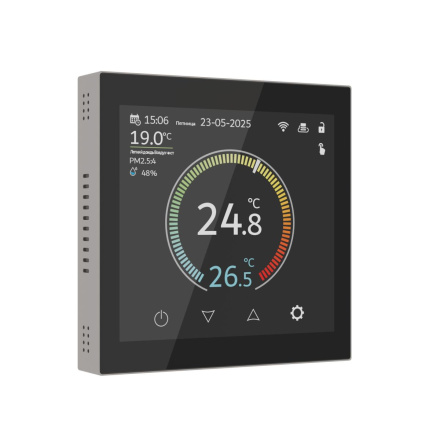 Умный сенсорный терморегулятор с LCD дисплеем Werkel 4690389218347 a071605