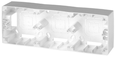 Коробка для накладного монтажа на 3 поста Эра 12-6103-03 Б0043182