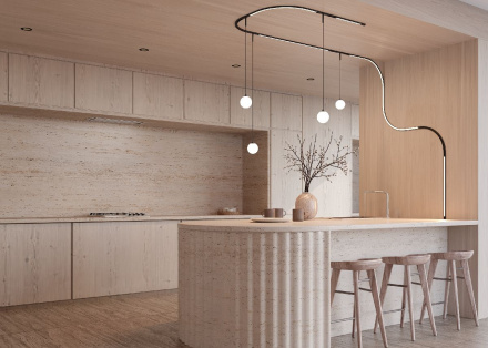 Трековый магнитный светильник Maytoni Flex TR180-1-24WTW-B