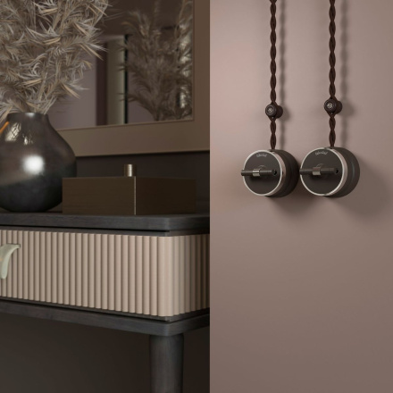 Выключатель на 4 положения двухклавишный Werkel Vintage 4690389183171 W5822052