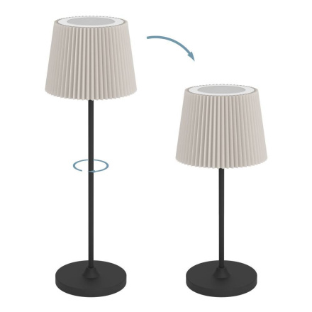 Настольная лампа аккумуляторная Eglo Leonero 75934