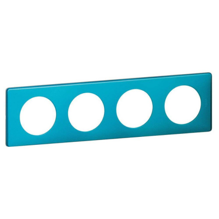 Рамка 4-постовая Legrand Celiane лазурный пунктум 068774