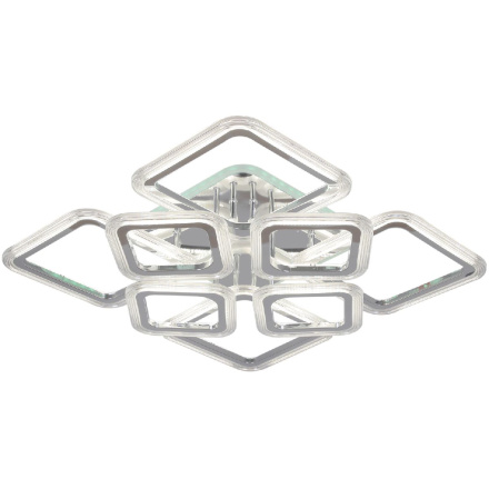 Потолочная люстра Reluce 09826-3.3-4+4C CR (RGB)