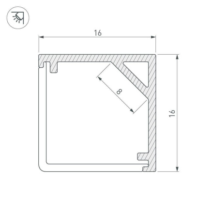 Профиль Arlight 023723