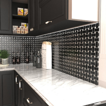 Профиль П-образный накладной Apeyron ширина ленты до 10мм 08-09-01