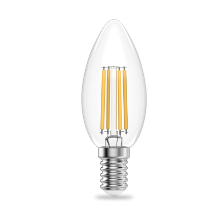 Лампа светодиодная Gauss Filament Elementary E14 8W 2700K 32118