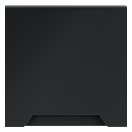 Накладка для розетки с заземлением, защитными шторками и крышкой Voltum S70 (графит) VLS000807