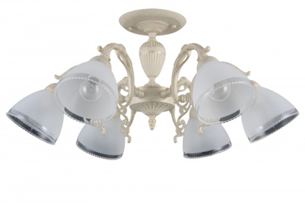 Люстра на штанге Natali Kovaltseva 79010/6C BEIGE GOLD