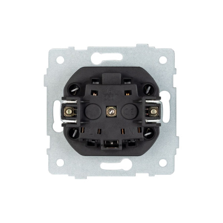 Механизм электрической розетки Arlight SCT-MEU1-PL-GD-V (250V, 16A) 049817