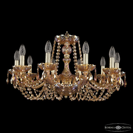 Подвесная люстра Bohemia Ivele Crystal 119/10/240 G M777