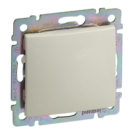 Переключатель одноклавишный на 2 направления Legrand Valena 16A 250V слоновая кость 774105