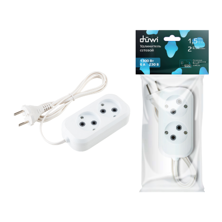 Удлинитель бытовой Duwi 28615 8