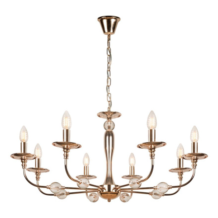 Подвесная люстра iLamp Aura 1030-8GD