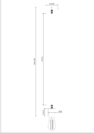 Подвесной светильник Arte Lamp Mark A7048SP-1BK