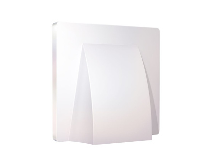 Лицевая панель Alfa (Жемчуг) для вывода кабеля Quant Ambrella Volt AP2158