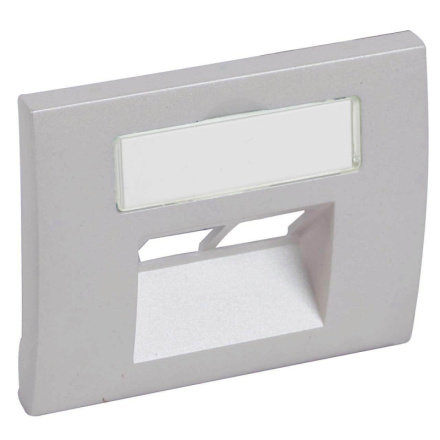 Лицевая панель Legrand Galea Life розетки VDI 5 кат алюминий 771358