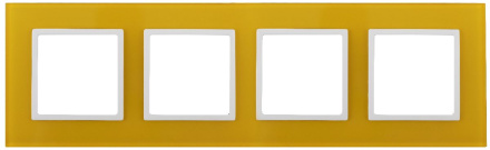 Рамка на 4 поста Эра Elegance 14-5104-21 Б0034530