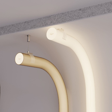 Силиконовый профиль Arlight WPH-FLEX-D22-360deg-S8-5m WHITE 045847