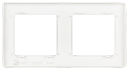 Рамка двухместная Эра 12-5002-01М Б0065736