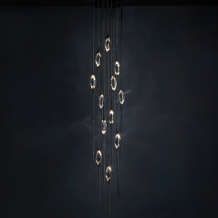 Подвесной светильник Delight Collection Pezzo OM82111-12 pearl black